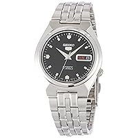 Seiko 5 #SNKL71 Men's Stainless Steel Black Dial Self Winding Automatic Watch