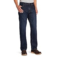 Dickies Men's Regular Straight Fit Five Pocket Jean, Stone Wash, 34X32