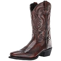 Laredo Mens Stillwater Square Toe Dress Boots Mid Calf - Black, Brown