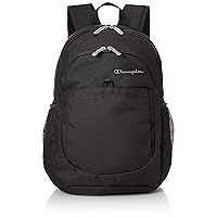Champion Jonathan No. 63394 Men's Backpack, 3.9 gal (13 L), Can Store A4 Size, Black