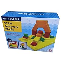 Stem Discovery Blocks STEM Blocks Tower Blocks Educational Bath Toy Pool Toy in Science Museums and Childrens Museums nationwide.