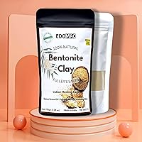 organic Bentonite Clay Powder for face & Body - Illuminate Your Skin's Beauty with 100% Natural Indian Healing Clay (5.29 oz)