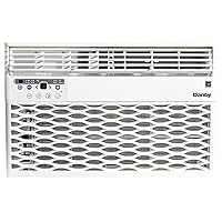 Danby DAC080EB6WDB 8,000 Window Air Conditioner, Programmable Timer, LED Display and Remote Control, Ideal for Rooms Up To 350 Square Feet, In White, 8000 BTU