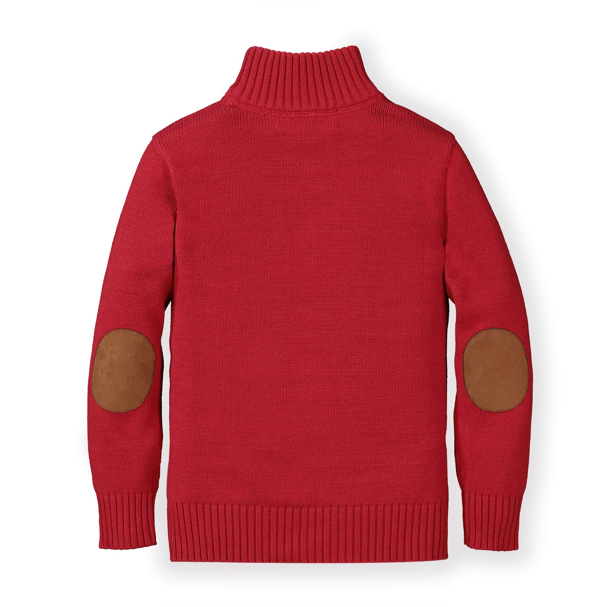Hope & Henry Boys' Long Sleeve Half Zip Pullover Sweater