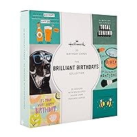 Hallmark Birthday Cards - Multipack Of 20 In 20 Contemporary Designs