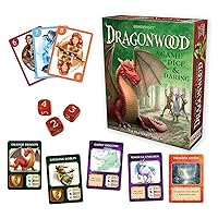 Dragonwood A Game of Dice & Daring Board Game Multi-colored, 5