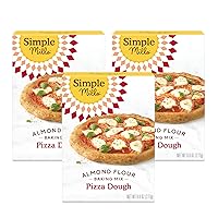 Almond Flour Baking Mix, Cauliflower Pizza Dough - Gluten Free, Vegan, Plant Based, 9.8 Ounce (Pack of 3)