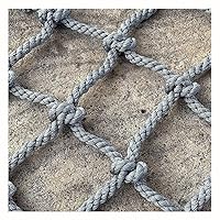 Climbing Rope Ladder Safety Net Fitness Swing Ladder Netting Truck Deck Cargo Nets Endurance Child Playground Climbing Netting Nets Rope Dia 14mm (Color : 14mm-12cm, Size : 1X6m/3.3X19.69ft)
