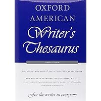 Oxford American Writer's Thesaurus Oxford American Writer's Thesaurus Hardcover