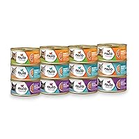 Nulo Freestyle Cat and Kitten Minced Wet Canned Food, Premium All Natural Grain-Free Shredded Wet Cat Food, Protein-Rich with Omega 6 and 3 Fatty Acids to Support Skin Health and Soft Fur