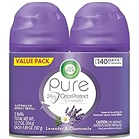 Air Wick Freshmatic 2 Refills Automatic Spray, Lavender & Chamomile, Air Freshener, 5.89 Ounce (Pack of 2)