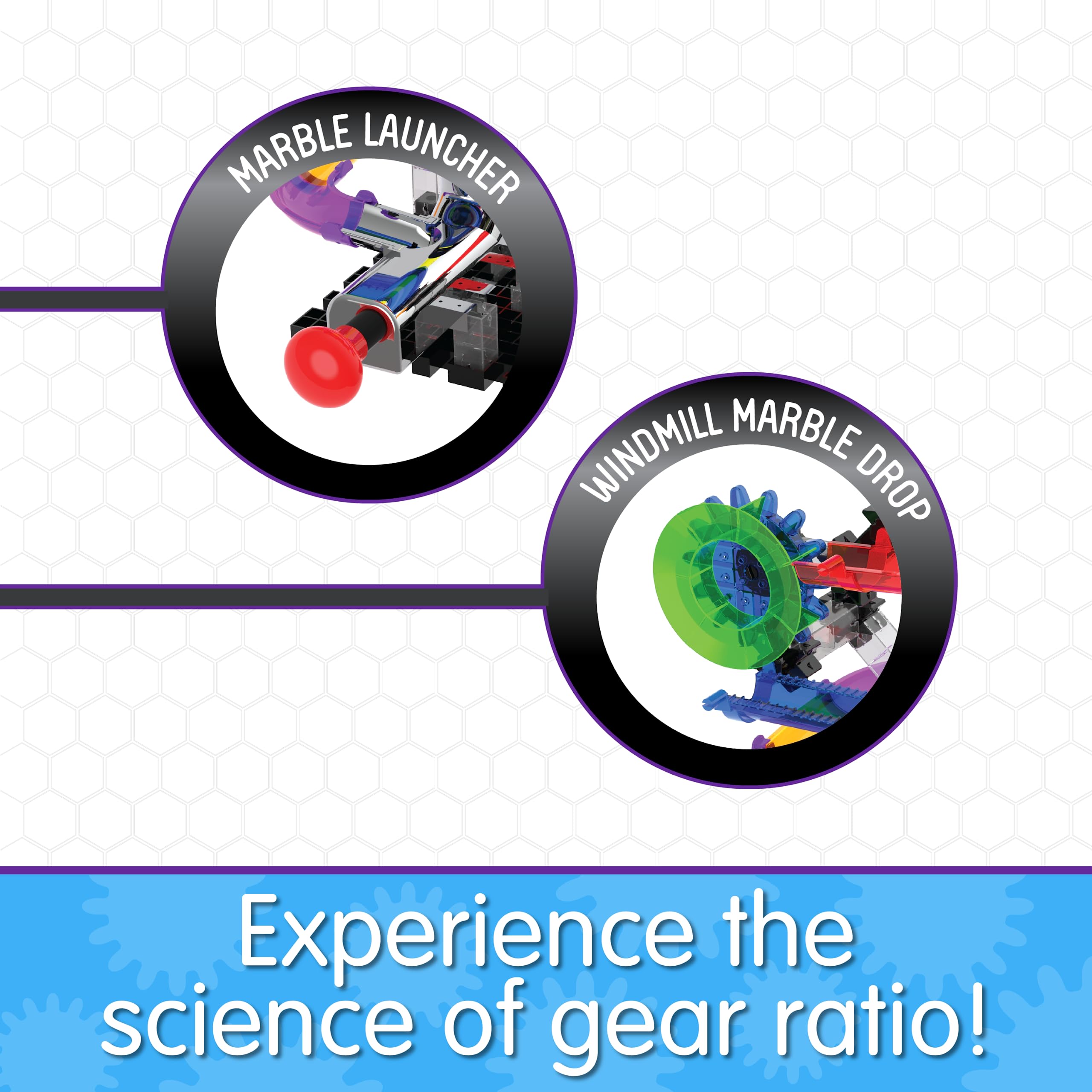 The Learning Journey - Techno Gears - Marble Mania - Hotshot 100+ Pieces - Marble Runs for Kids - STEM Toys for Boys & Girls Ages 6-12 Years - Award Winning Toys (567890)
