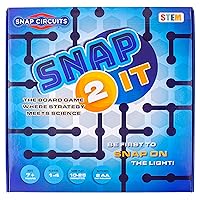 Snap Circuits SNAP 2 IT® Board Game – Family Game Night, Games, Kids Game, SNAP CIRCUITS® STEM Board Game, Game for Kids 7 and up.