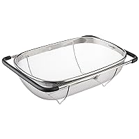 Cuisinart Over-The-Sink Colander, 5.5 Qt,Stainless Steel, 13 x 9 inches