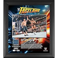 John Cena and LA Knight WWE Framed 15