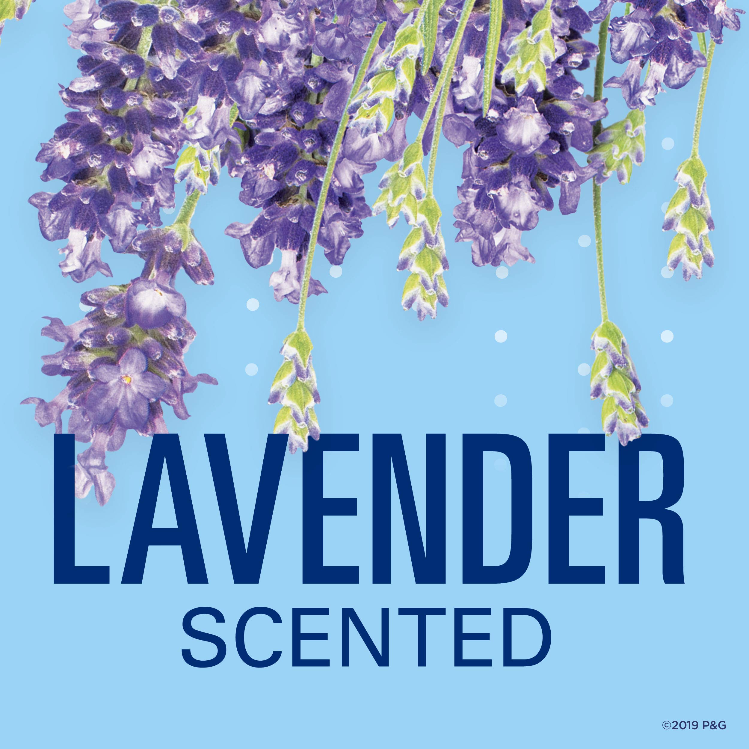 Secret Antiperspirant and Deodorant for Women 48 Hr Odor Protection Clear Gel Lavender Scent, 2.6 Oz (Pack of 6)