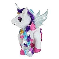 VTech Myla The Magical Make-Up Unicorn Toy with Microphone for Kids, Soft Toy for Kids, Musical Toy with Sounds and Sing-Along Songs, Sensory Toy for Boys and Girls Aged 5 Years and Above