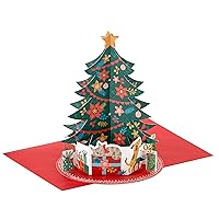 Hallmark Paper Wonder Boxed Pop Up Christmas Cards, Christmas Tree (8 Cards and Envelopes)