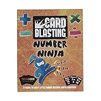 Card Blasting Number Ninja by Draggis Studios | Math Games for Kids 6-8 | Learning & Education Toys | Multiplication Game | Smart Game | Learning Game |Math Games for Kids 8-12