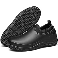 Mens Garden Shoes Waterproof Slip On Rain Shoes for Women Lightweight Grass Cutting Shoes Gardening Mud Boots