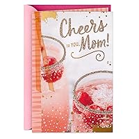 Hallmark Mothers Day Card for Mom from Son or Daughter (Cheers to You)