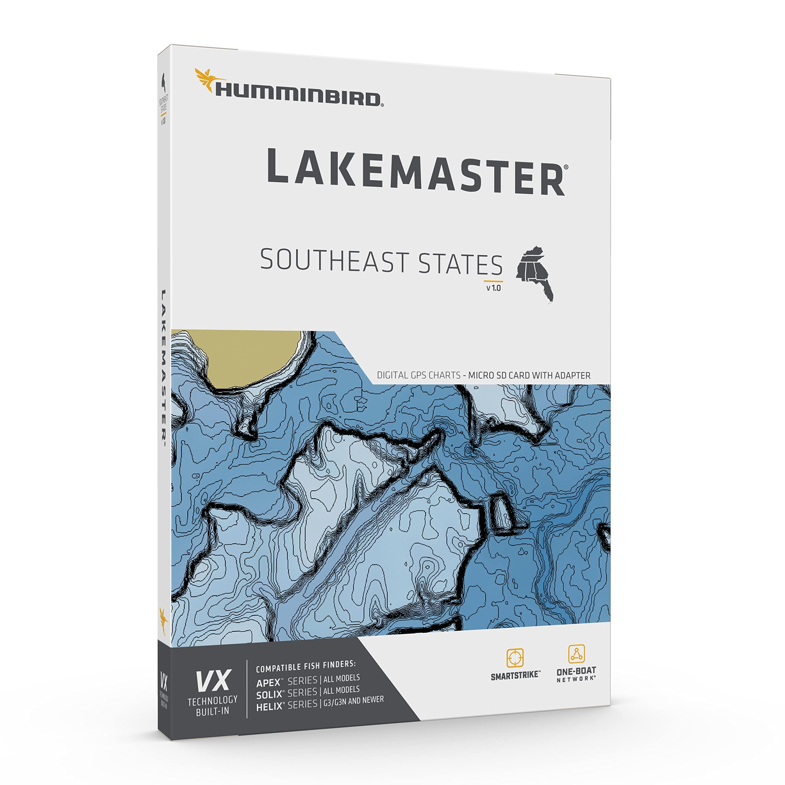 Humminbird 601008-1 LakeMaster - Southeast States V1