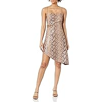 KENDALL + KYLIE Women's Cowl Neck Slip Dress with Side Cut-Out