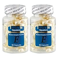 2 packs Squalene Moisture Complex (90 Capsules)