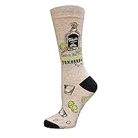 K. Bell Socks Men's Fun Sports & Outdoors Crew Socks-1 Pairs-Cool & Funny Novelty Gifts