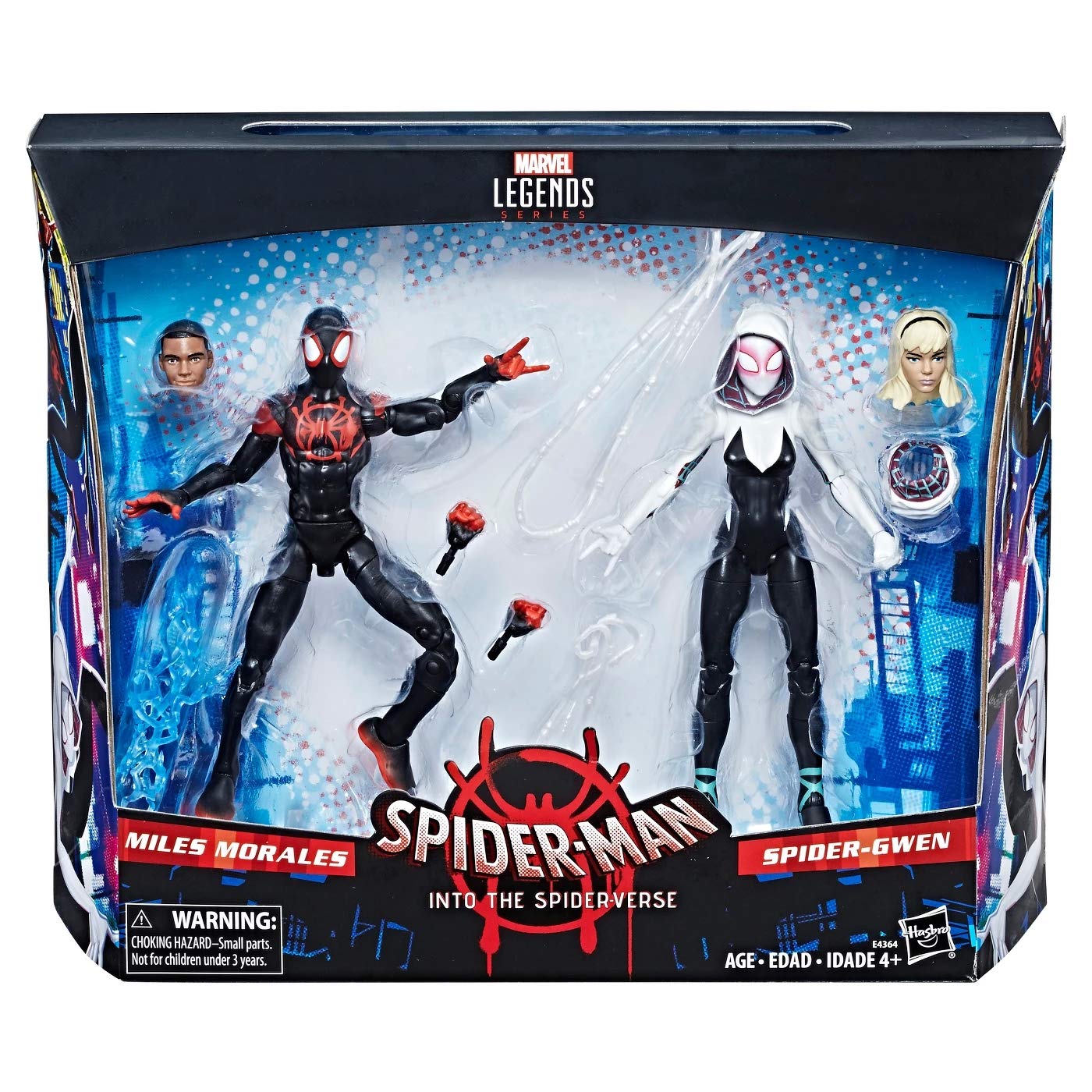 Marvel Legends Spider-Man Miles Morales Spider-Gwen Spider-Verse Exclusive