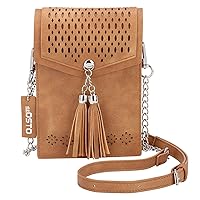 seOSTO Womens Small Crossbody Bag For Woman, Tassel Wallet Purse，Gifts For Teenage Girls