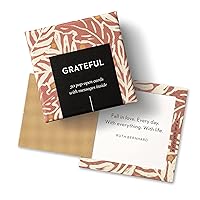 Compendium ThoughtFulls Pop-Open Cards – Grateful – 30 Pop-Open Cards, Each with a Different Inspiring Message Inside
