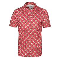 Royal & Awesome Funny Golf Shirts for Men, Hawaiian Golf Shirts for Men, Crazy Golf Shirts for Men, Funny Golf Polo