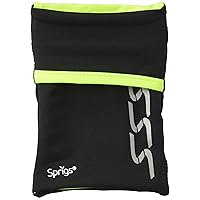 Sprigs Banjees 2 Pocket Wrist Wallet/Wrist Band/Wrist Pocket For Travel, Walking, & Running. Wallet Pouch That Holds Cash, Card, ID's, And More