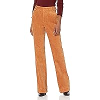 [BLANKNYC] Womens Luxury Clothing Vegan Leather Wide Wale Corduroy Flare Pant