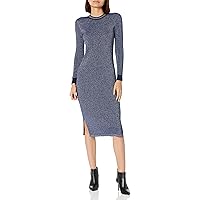 Scotch & Soda Rent The Runway Pre-Loved Lurex Knitted Midi Dres