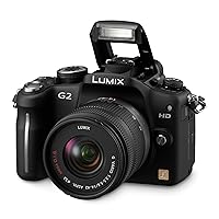 Panasonic Lumix DMC-G2 12.1 MP Live MOS Mirrorless Digital Camera with 3-Inch Touch Screen LCD and 14-42mm Lumix G VARIO f/3.5-5.6 MEGA OIS Lens (Black)