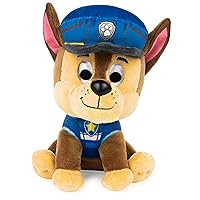 GUND PAW Patrol: The Movie Chase Plush Toy, Premium Stuffed Animal for Ages 1 and Up, 6”