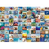 99 Seaside Moments 1000 Piece Jigsaw Puzzle for Adults - 16945 - Every Piece is Unique, Softclick Technology Means Pieces Fit Together Perfectly