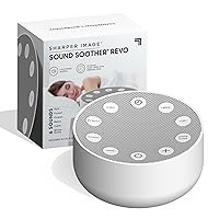 White Noise Sound Machine, 6 Soothing Nature Soundscapes for Baby Kids Adults, Portable Relaxation Therapy Device, Wellness Meditation & Naps, Peaceful Rest, Travel Sleep Aid, Timer