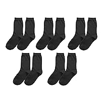 98% Organic Cotton Children Kids Boy's Girl's Socks (5-pack)