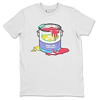 Graphic Tees Bucket Design Printed Easter Candy Sneaker Matching T-Shirt