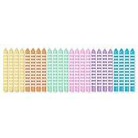 Papyrus Birthday Candles, Pastel Stripes (24-Count)
