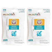 Arm & Hammer Pacifier Wipes - Safely Cleans Baby and Toddler Essentials, 2 Pack, 72 Wipes