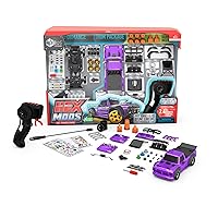 HEXBUG HEXMODS Pro Series Elite Stunt Circuit, Rechargeable Remote Control Car, Model Car Kits for Kids & Adults, STEM Toys for Kids Ages 14 & Up