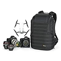 Lowepro ProTactic 450 AW II Black Pro Modular Backpack with Recycled Material, Camera Bag for Professional Use, for Laptop Up to 15