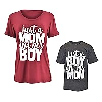 Unique Baby Mommy and Me Mom and her Boy Shirt