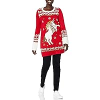 Blizzard Bay Women's Ugly Christmas Unicorn Sweater