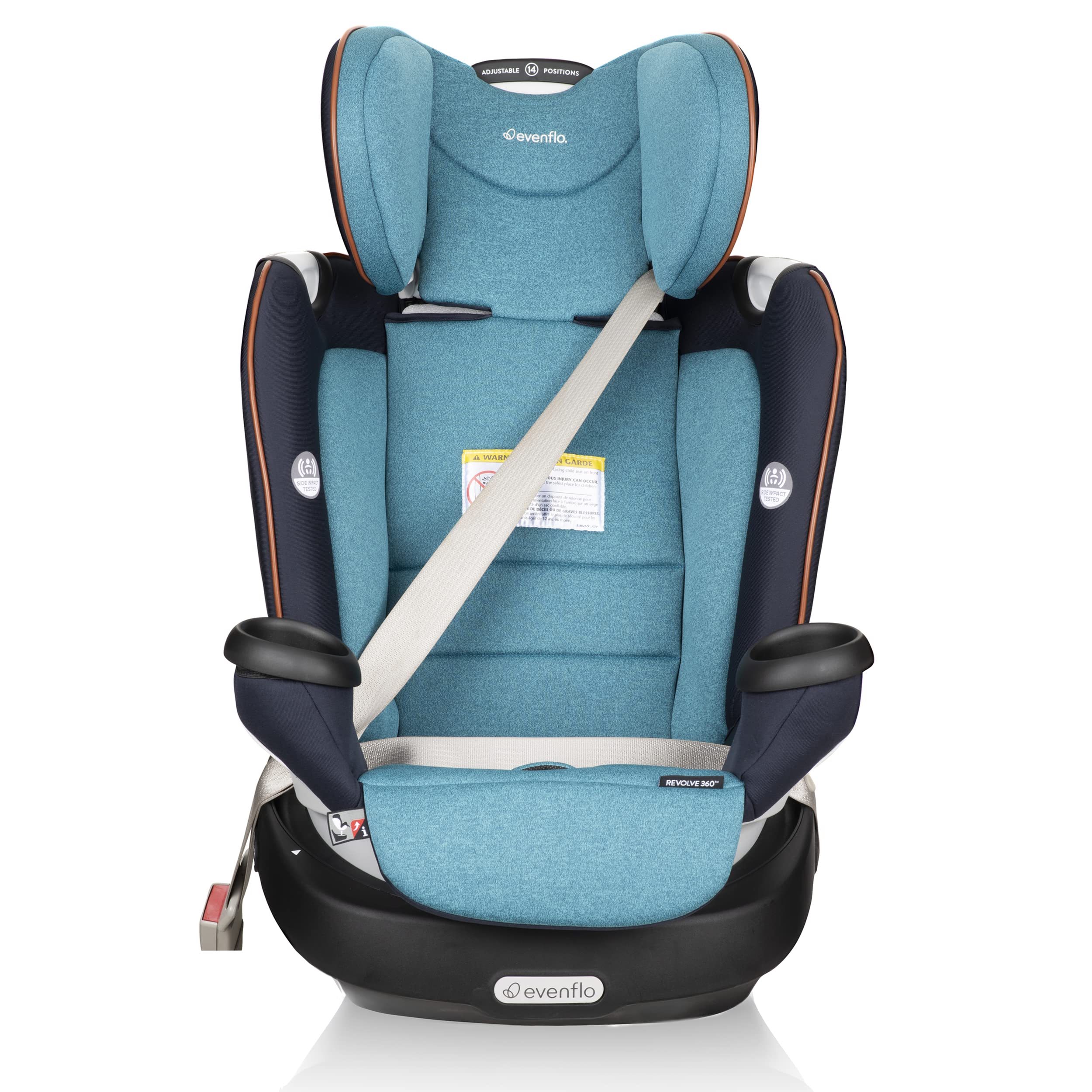 Evenflo Gold Revolve360 All-In-One Rotational Car Seat (Sapphire Blue)