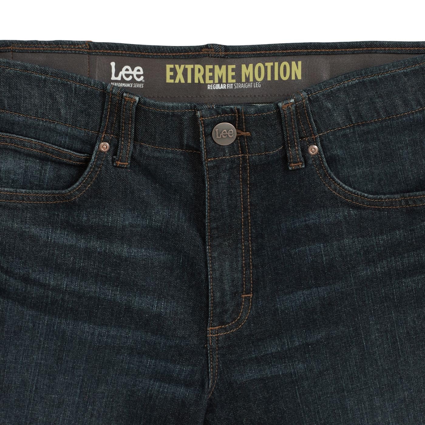Lee Men's Extreme Motion Regular Straight Jean